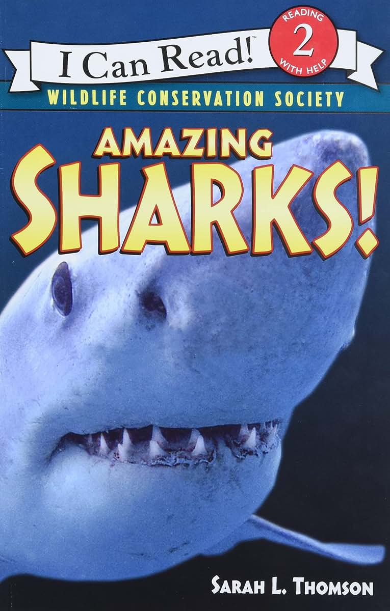 Amazing Sharks!: A Level 2 Science Reader About Ocean Wildlife for Kids (Ages 4-8) (I Can Read Level 2)