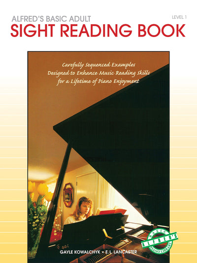 Alfred's Basic Adult Piano Course Sight Reading, Bk 1 (Alfred's Basic Adult Piano Course, Bk 1)