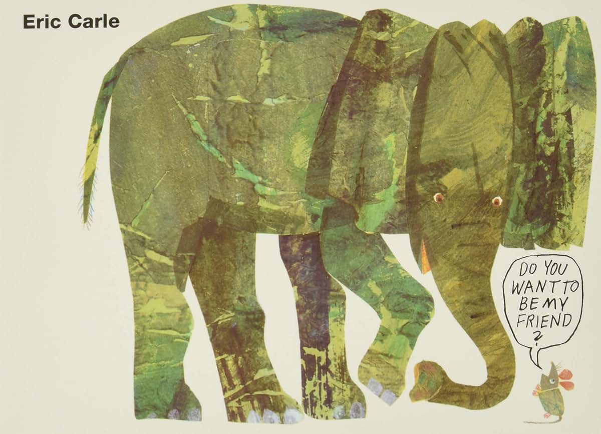 Do You Want to Be My Friend? Board Book by Eric Carle