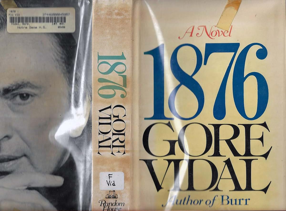 1876, A Novel by Vidal, Gore