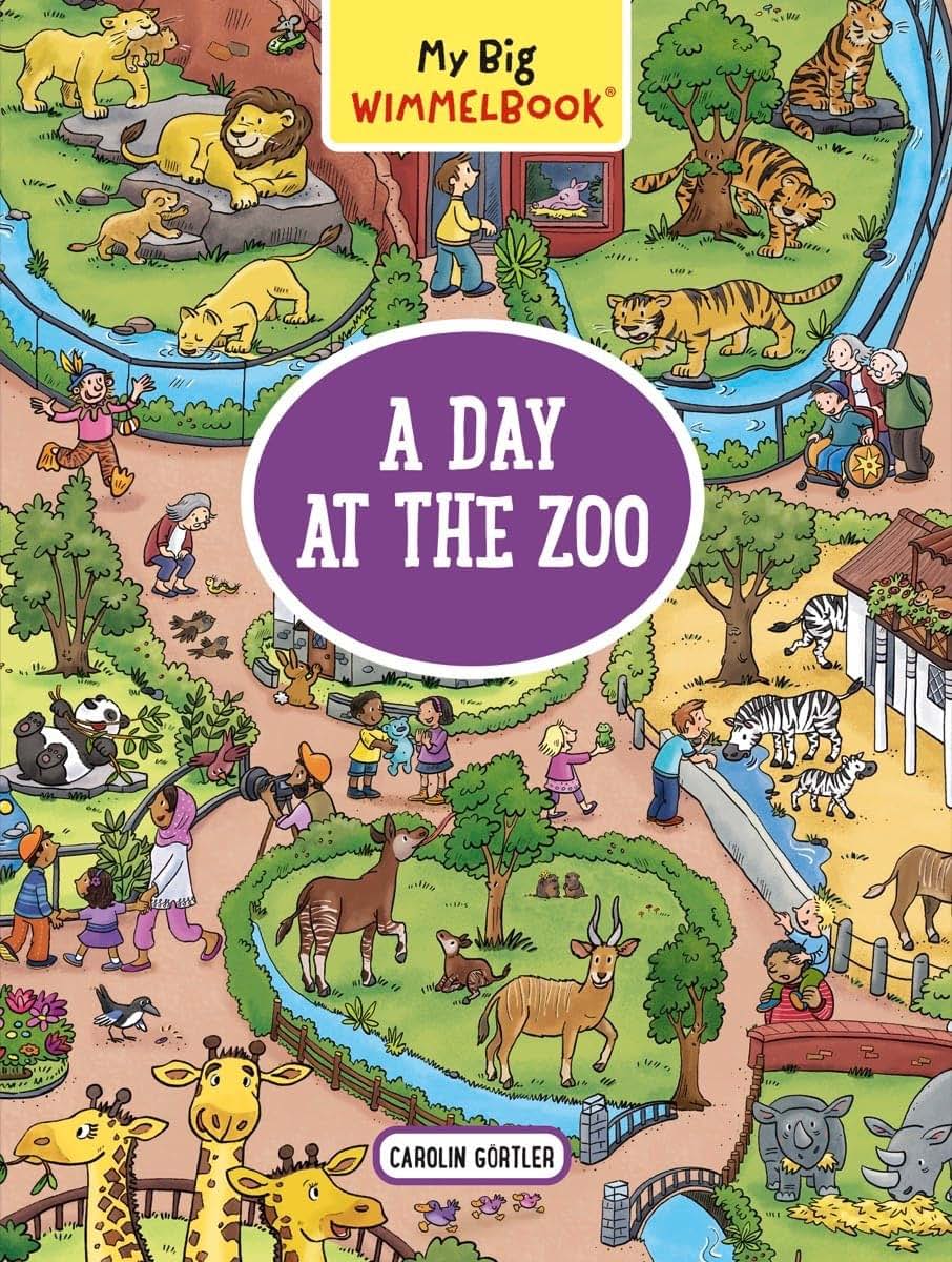 My Big Wimmelbook-A Day at the Zoo: A Look-and-Find Book (Kids Tell the Story)