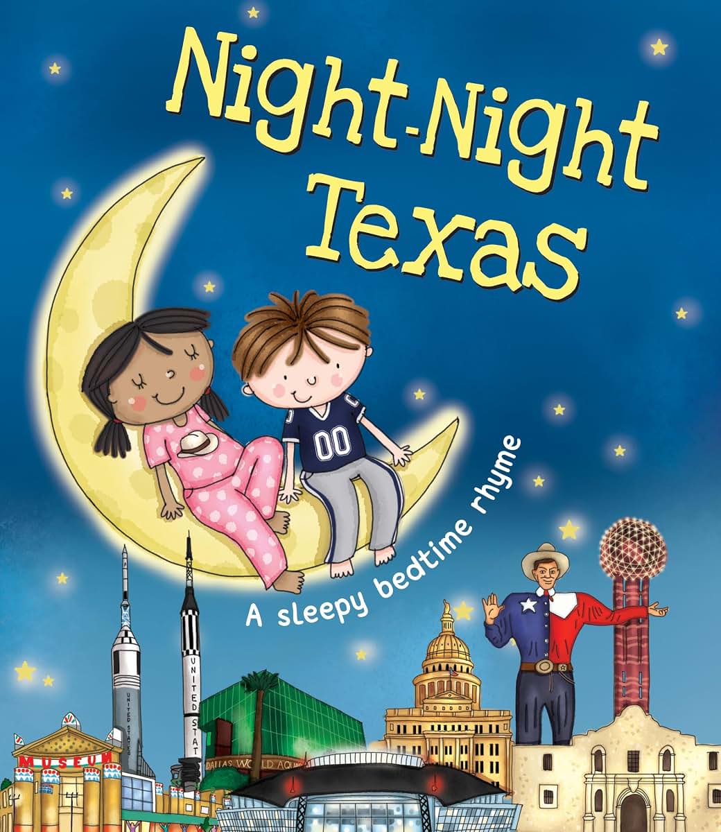 Night-Night Texas: A Sweet Goodnight Board Book for Kids and Toddlers