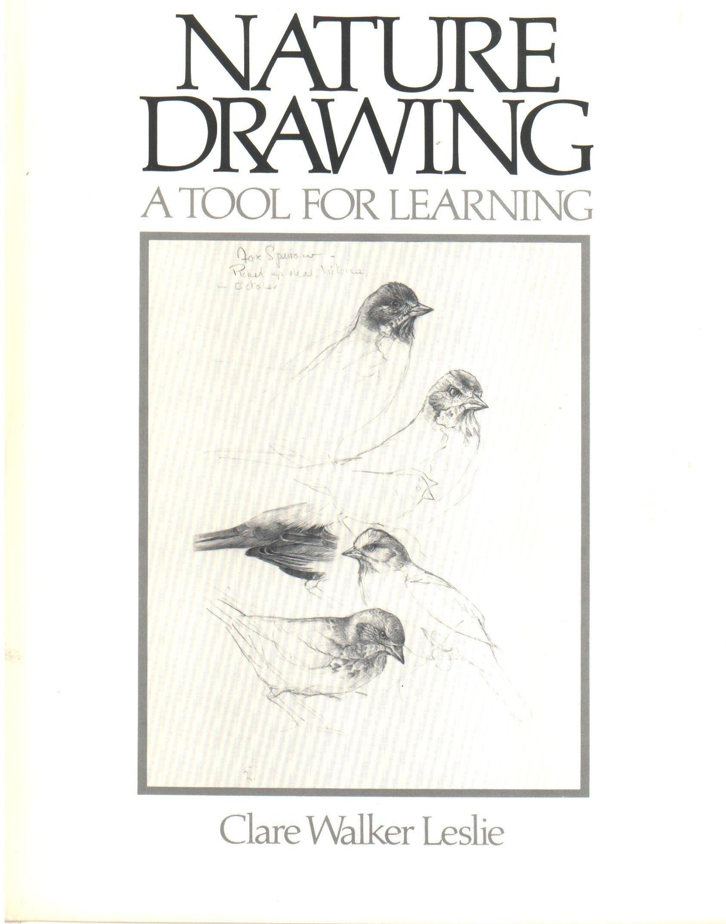Nature Drawing: A Tool For Learning by Leslie, Clare Walker