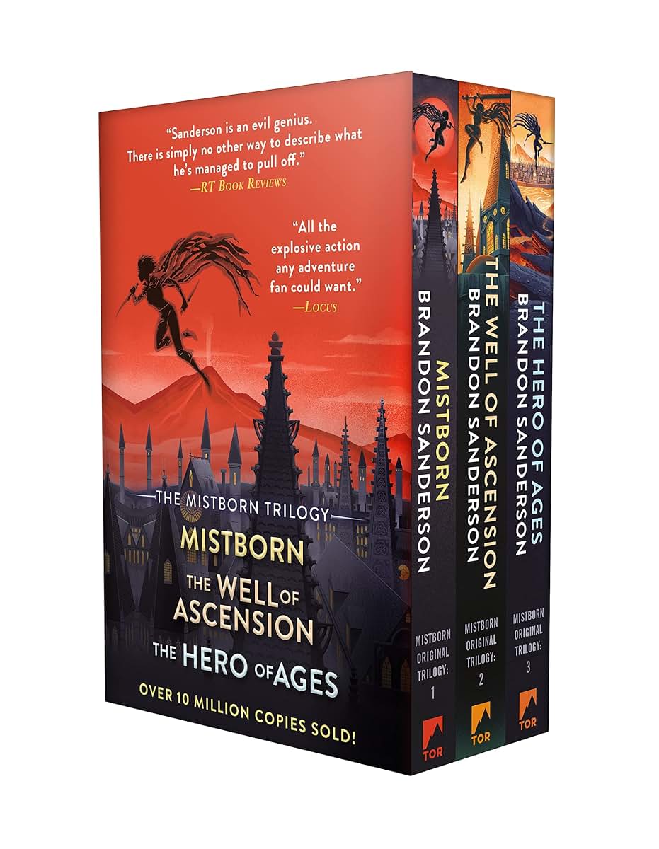 Mistborn Trilogy TPB Boxed Set: Books 1-3 by Sanderson