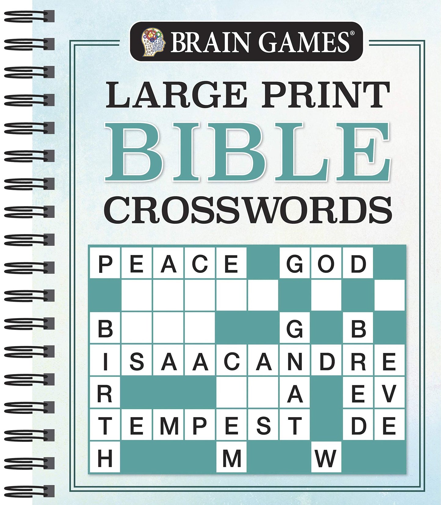 Brain Games - Large Print Bible Crosswords (Brain Games - Bible)