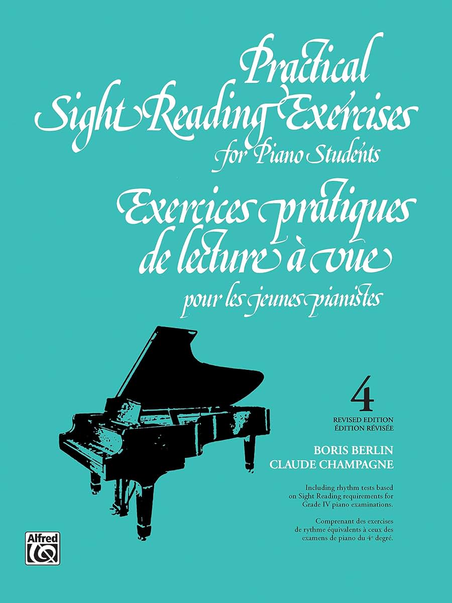 Practical Sight Reading Exercises for Piano Students, Book 4