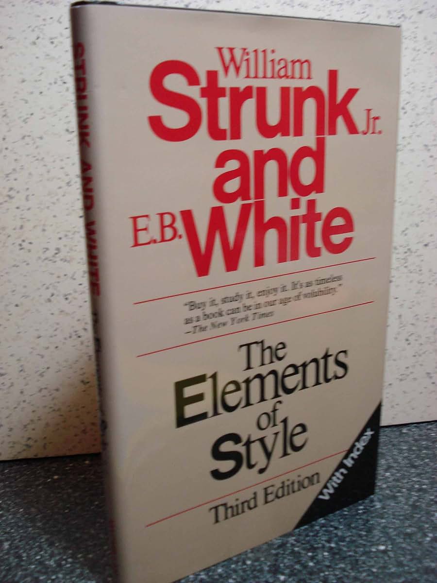 The Elements of Style, Third Edition by Strunk Jr., William