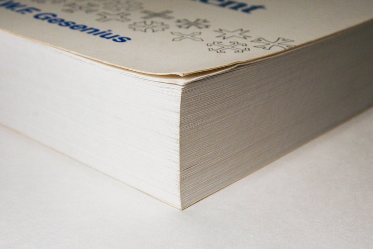 Gesenius' Hebrew and Chaldee Lexicon to the Old Testament Scriptures: Numerically Coded to Strong's Exhaustive Concordance, with an English Index of More Than 12,000 Entries — back cover