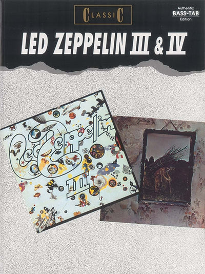 Classic Led Zeppelin III & IV (Bass Tab)