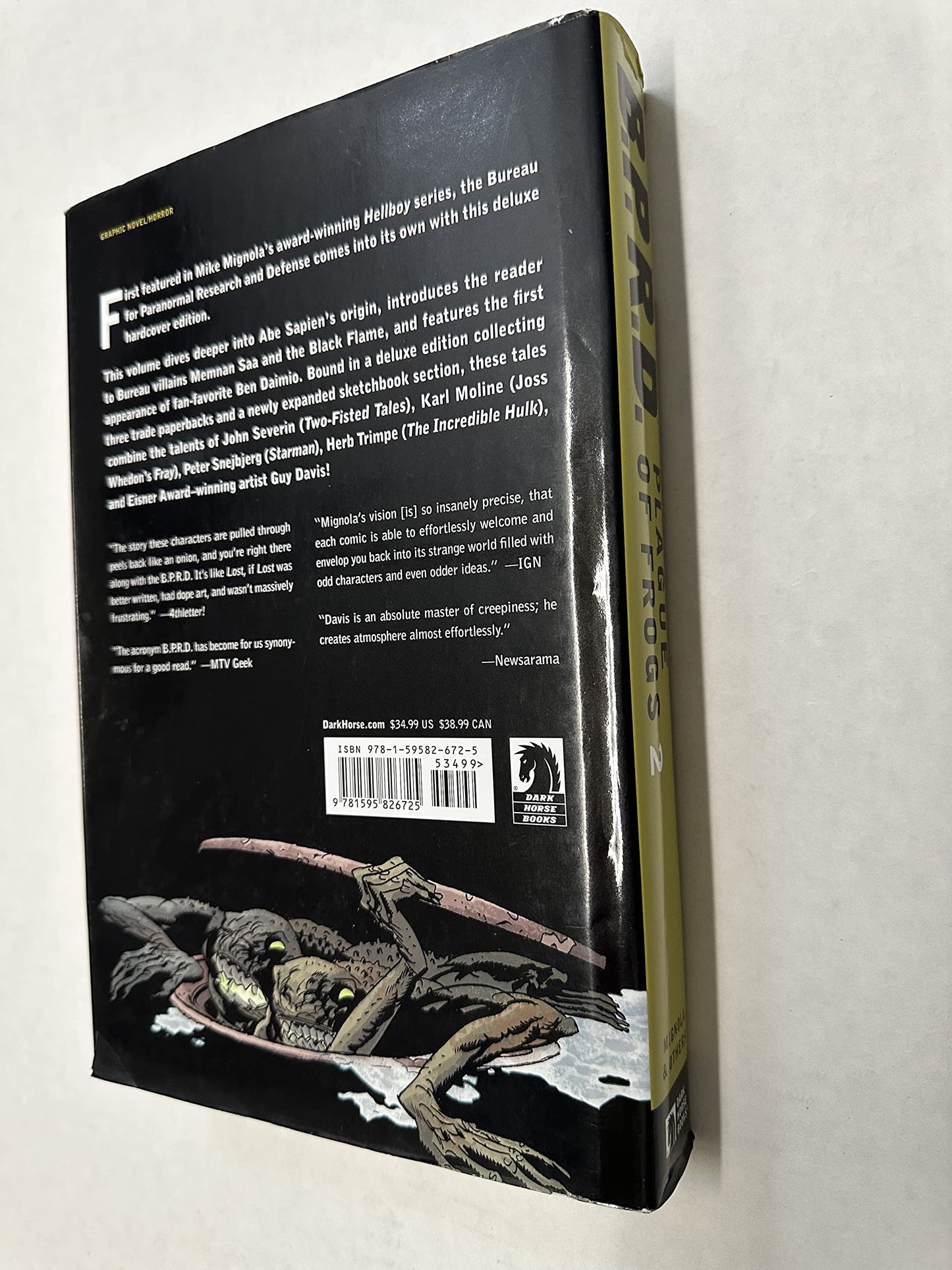 B.P.R.D.: Plague of Frogs Hardcover Collection Volume 2