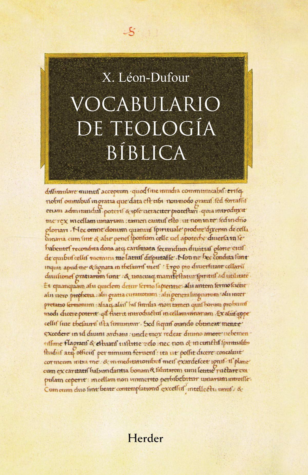 Vocabulario de teolog?a b?blica (Spanish Edition)
