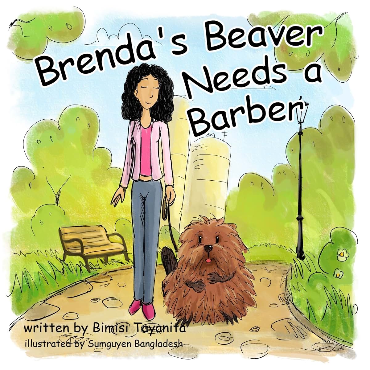 Brendas Beaver Needs a Barber by Bimisi Tayanita