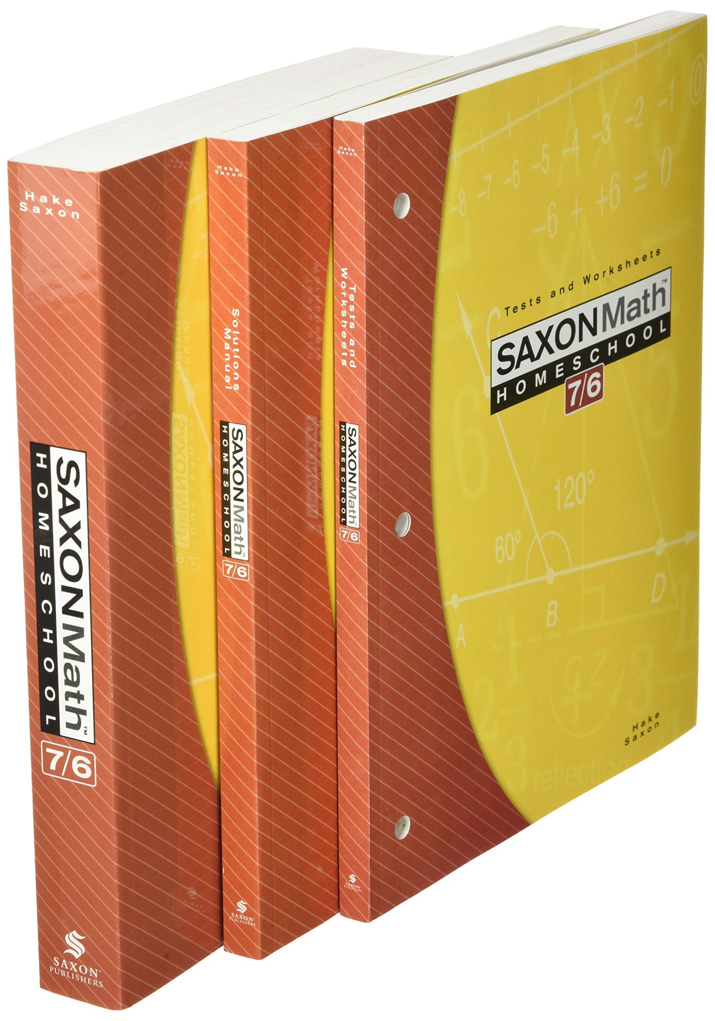 Saxon Math Homeschool: 7/6