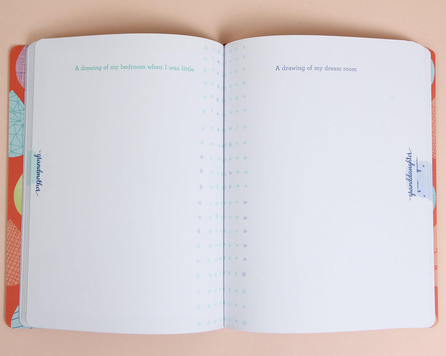 Just Between Us: Grandmother & Granddaughter - A No-Stress, No-Rules Journal (Grandmother Gifts, Gifts for Granddaughters, Grandparent Books, Girls Writing Journal)