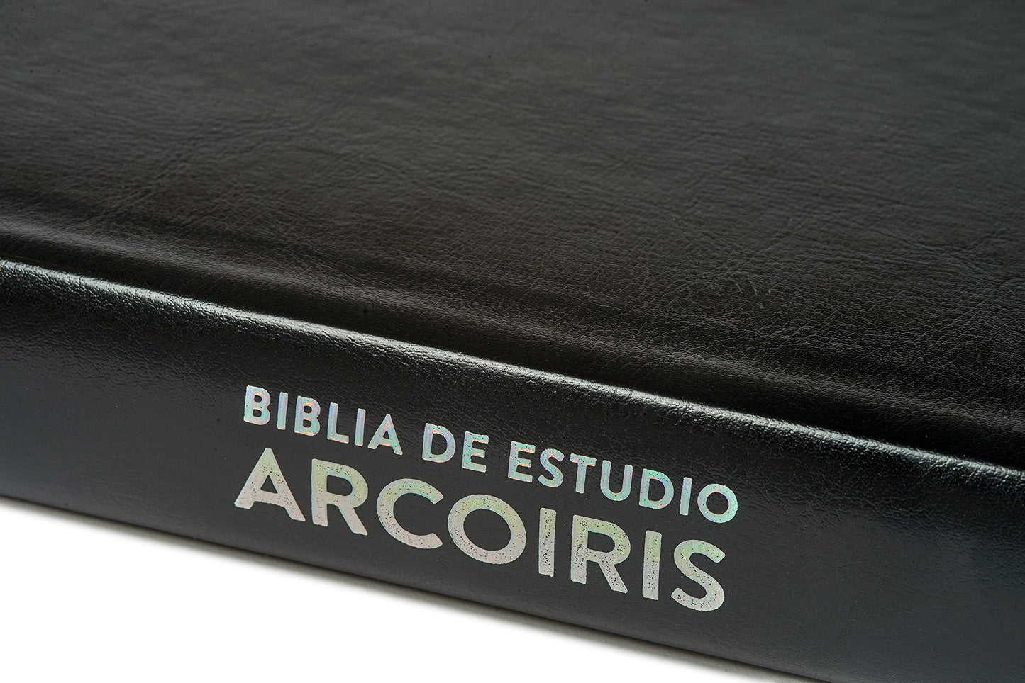 RVR 1960 Biblia de Estudio Arcoíris, negro símil piel/ Rainbow Study Bible RVR 1960 black, LeatherTouch (Spanish Edition)