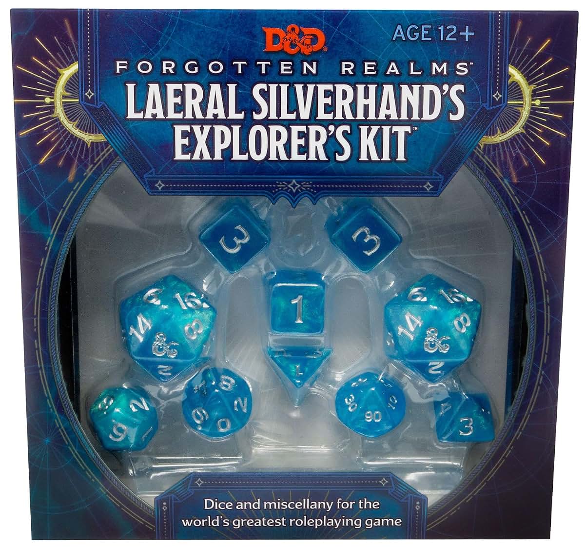 Dungeons & Dragons D&D Forgotten Realms Laeral Silverhand's Explorer's Kit (D&D Tabletop Roleplaying Game Accessory)