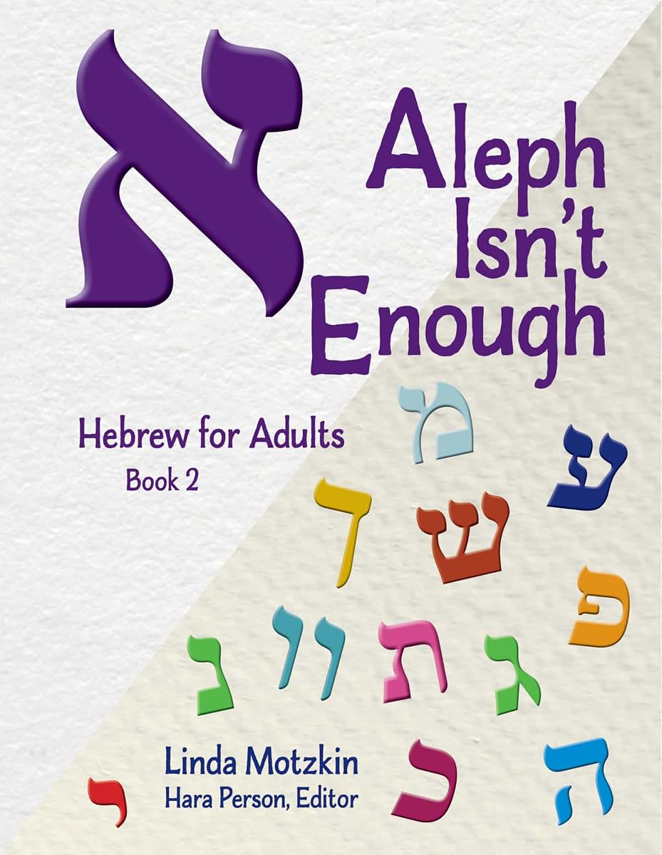 Aleph Isn't Enough: Hebrew for Adults (Book 2)