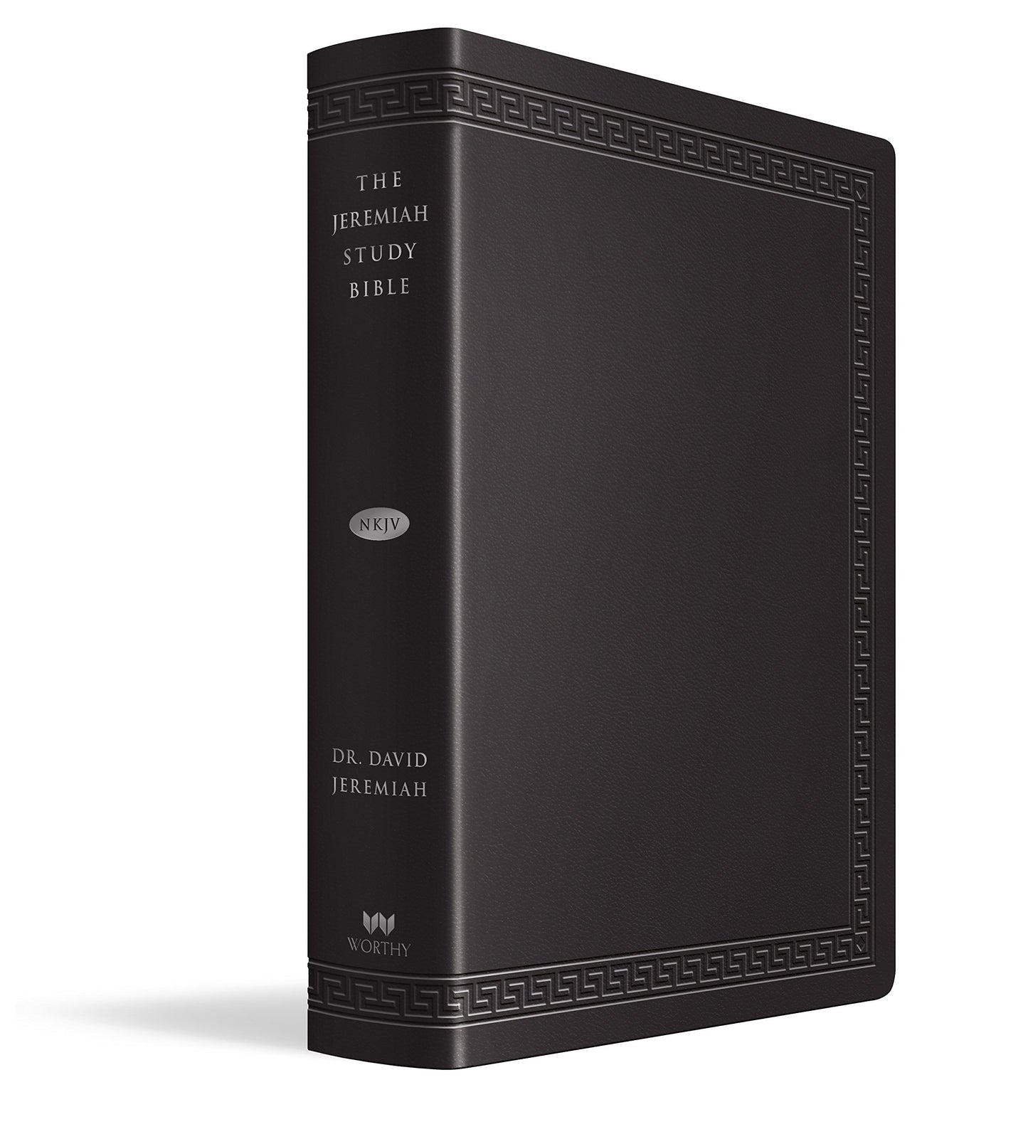 The Jeremiah Study Bible, NKJV Large Print Edition, Black LeatherLuxe?: What It Says. What It Means. What It Means for You.