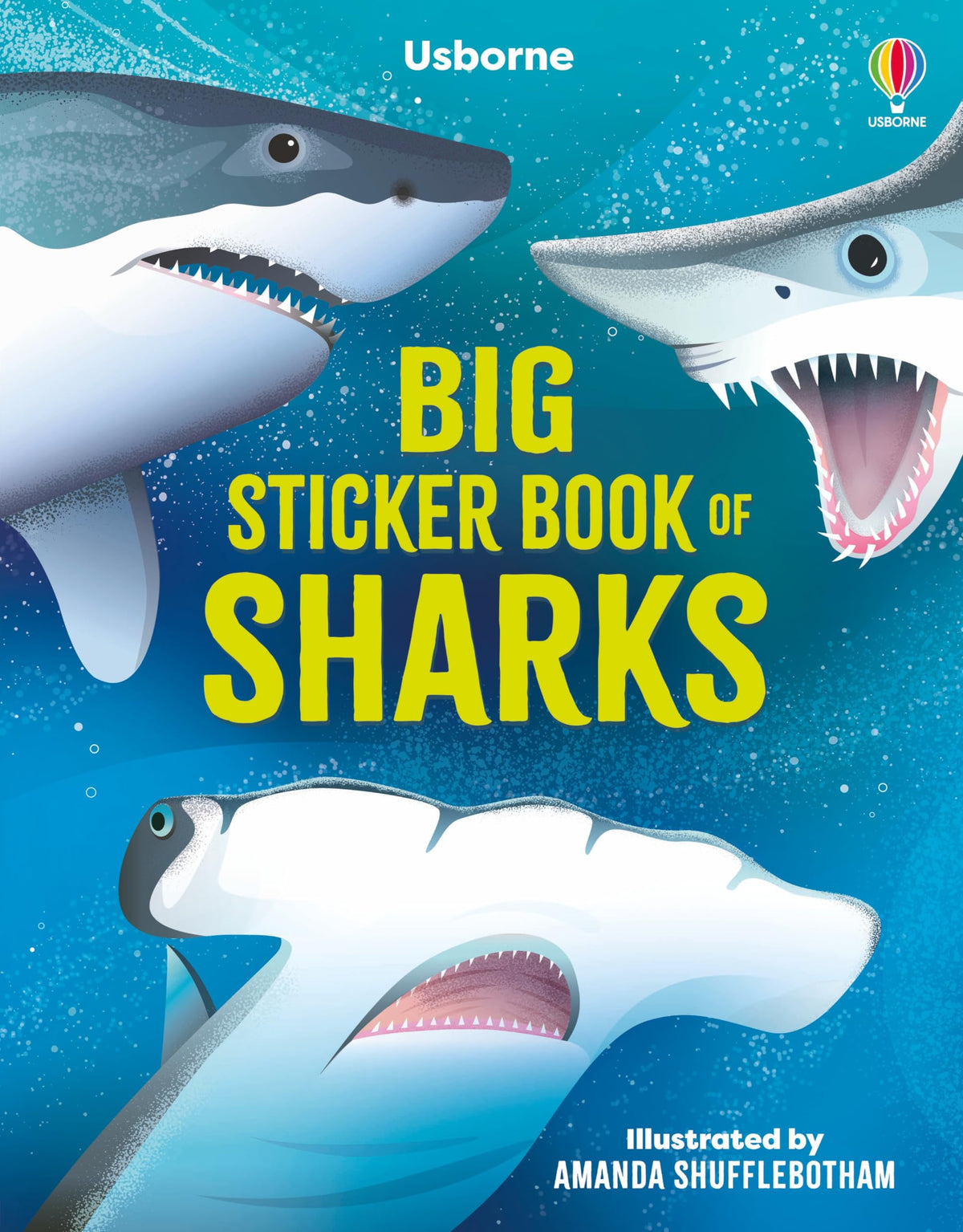Big Sticker Book of Sharks (Sticker Books)