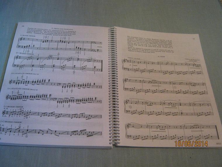 GP23 - Beginning Piano for Adults - Bastien — back cover