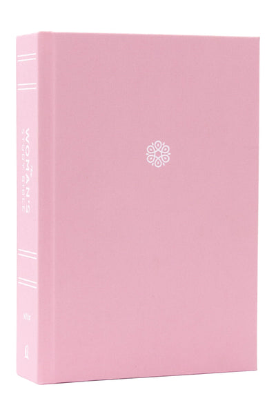 NIV, The Woman's Study Bible, Cloth over Board, Pink, Full-Color, Red Letter, Thumb Indexed: Receiving God's Truth for Balance, Hope, and Transformation