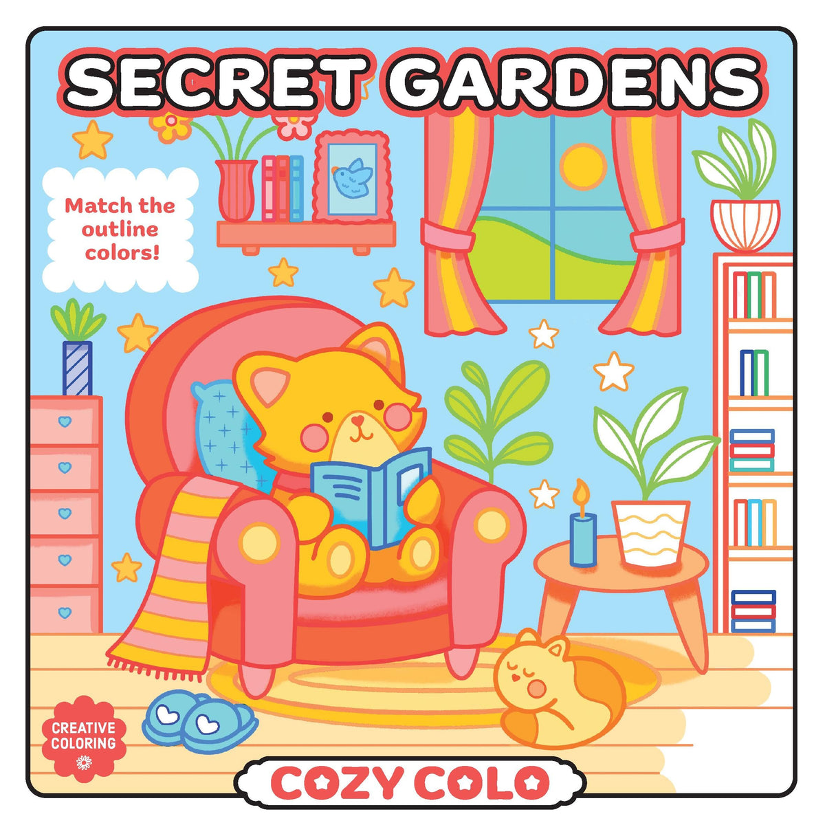 Secret Gardens (Cozy Coloring)