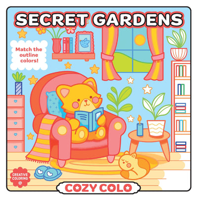 Secret Gardens (Cozy Coloring)