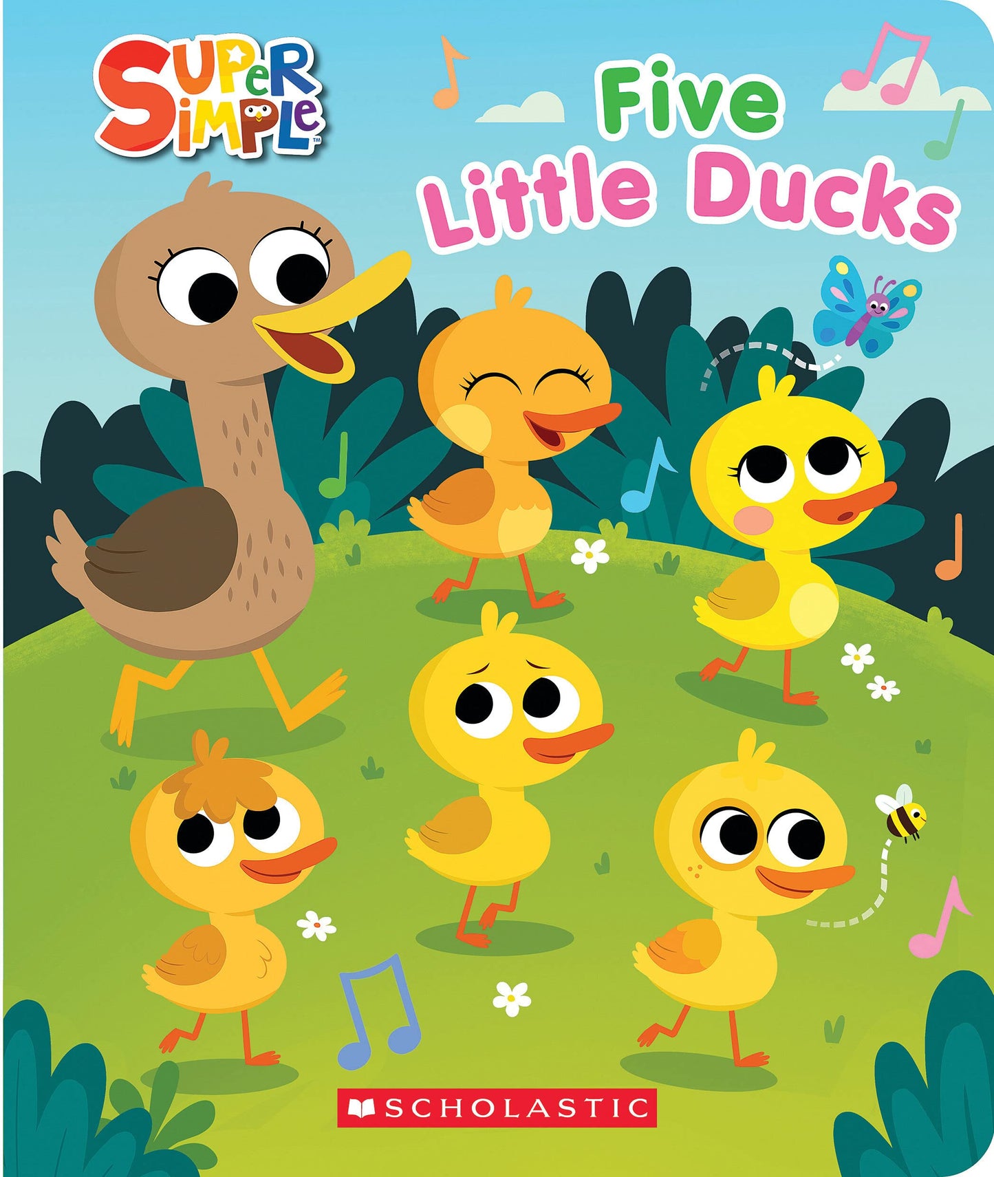 Five Little Ducks (Super Simple Countdown Book) by Scholasti