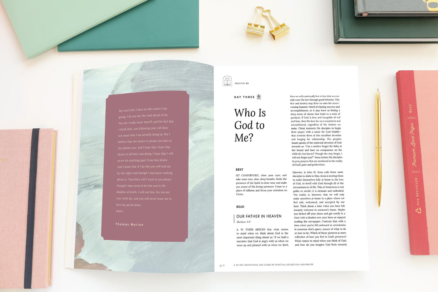 Breathe: A 40-Day Devotional to Deepen Your Prayer Life and Rest in Gods Presence