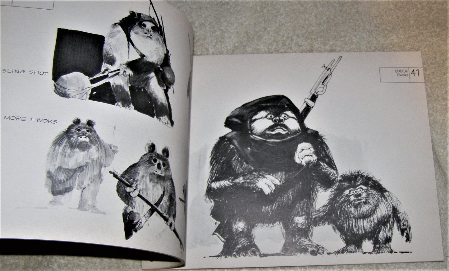 Return of the Jedi Sketchbook by Joe Johnston