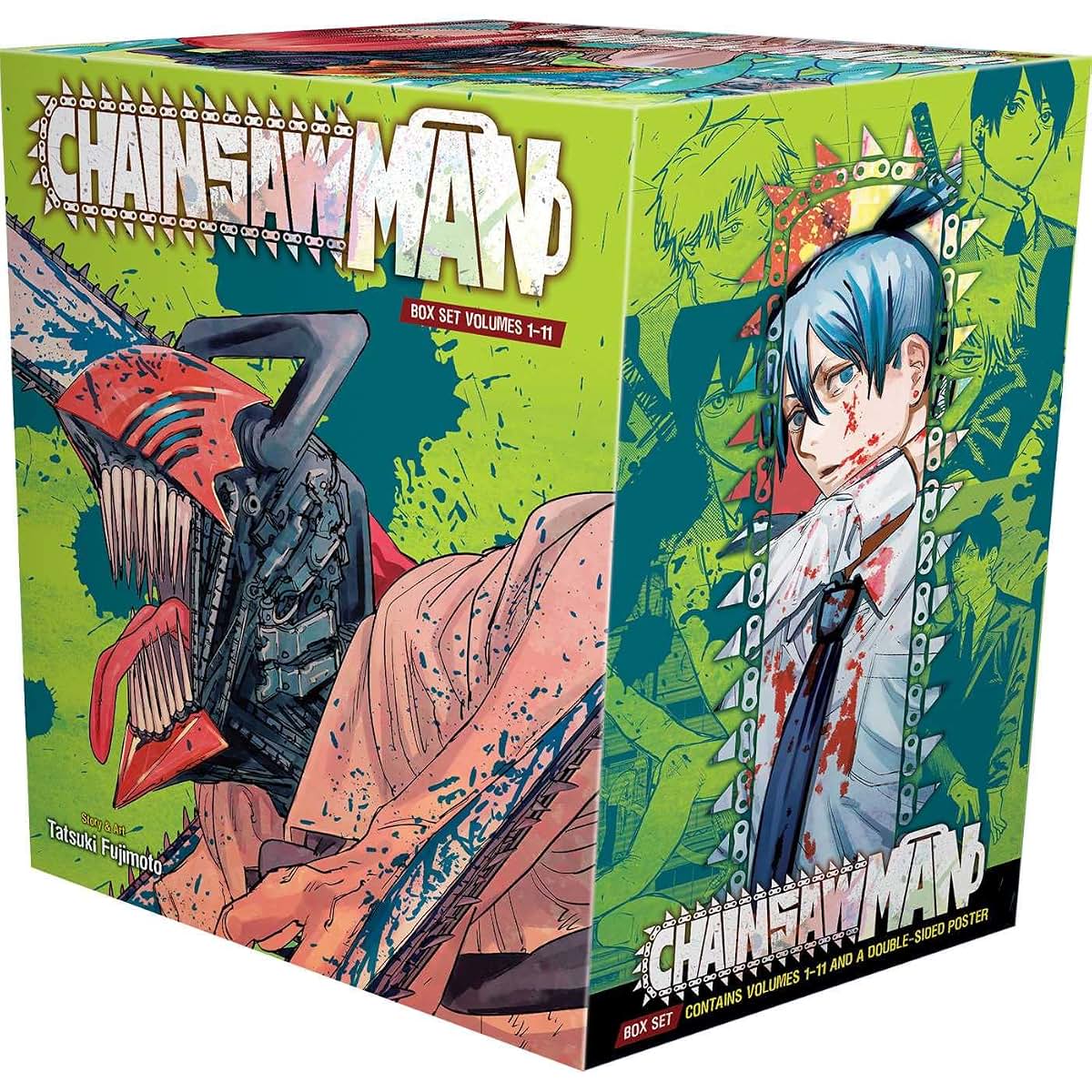Chainsaw Man Box Set: Volumes 1-11 by Tatsuki Fujimoto