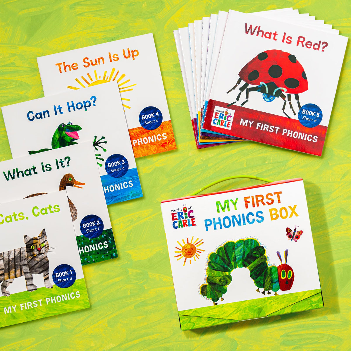 World of Eric Carle: My First Phonics Box: 12 Books for Beginning Readers