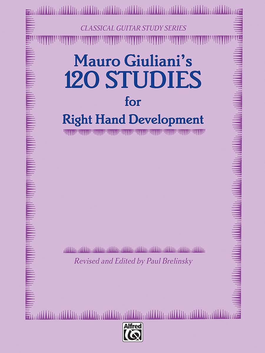 120 Studies for Right Hand Development (Classical Guitar Study Series)
