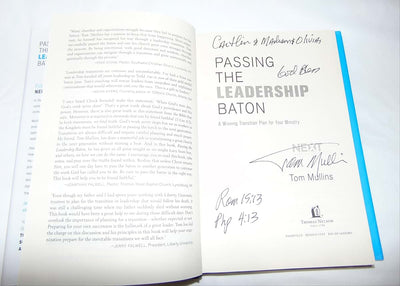 Passing the Leadership Baton: A Winning Transition Plan for