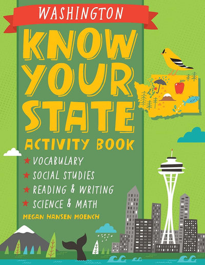 Know Your State Activity Book Washington (Children's Activity)