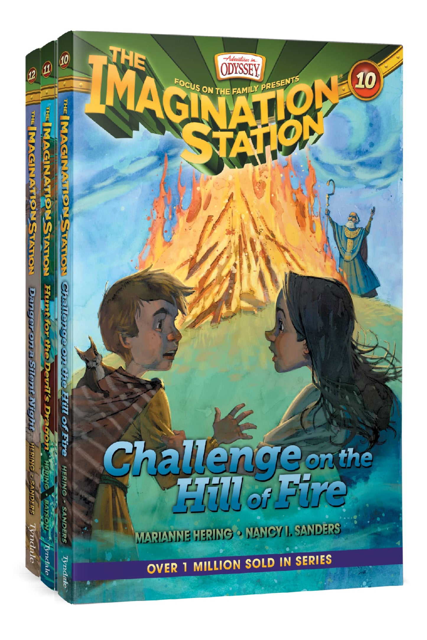 Imagination Station Books 3-Pack: Challenge on the Hill of Fire / Hunt for the Devil's Dragon / Danger on a Silent Night
