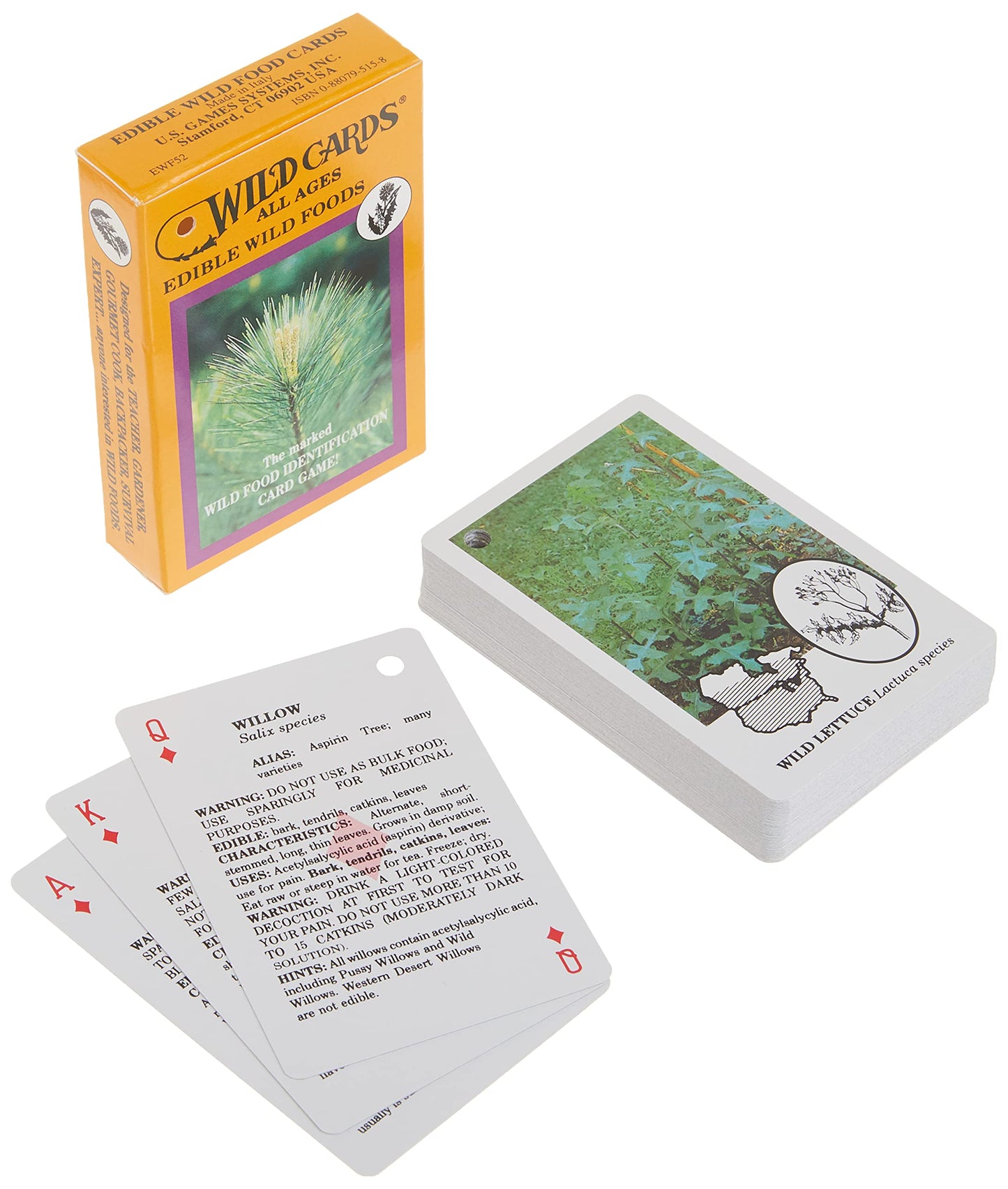Edible Wild Foods Playing Cards (All Ages)