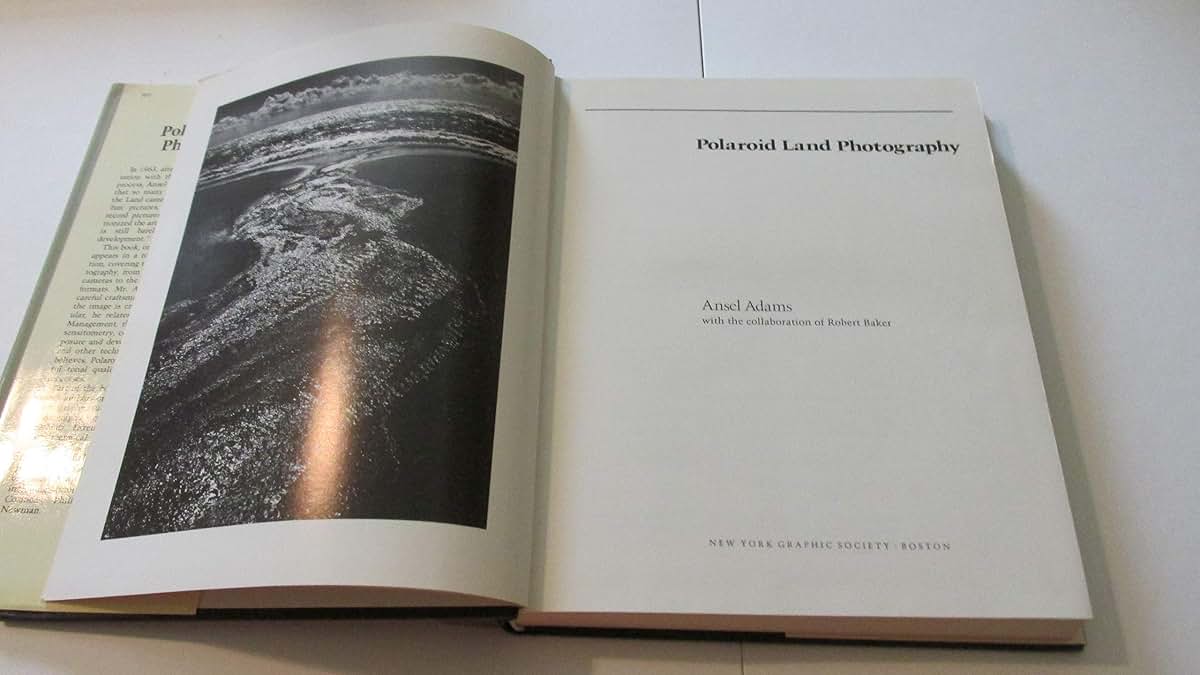 Polaroid Land Photography by Ansel Adams (New)