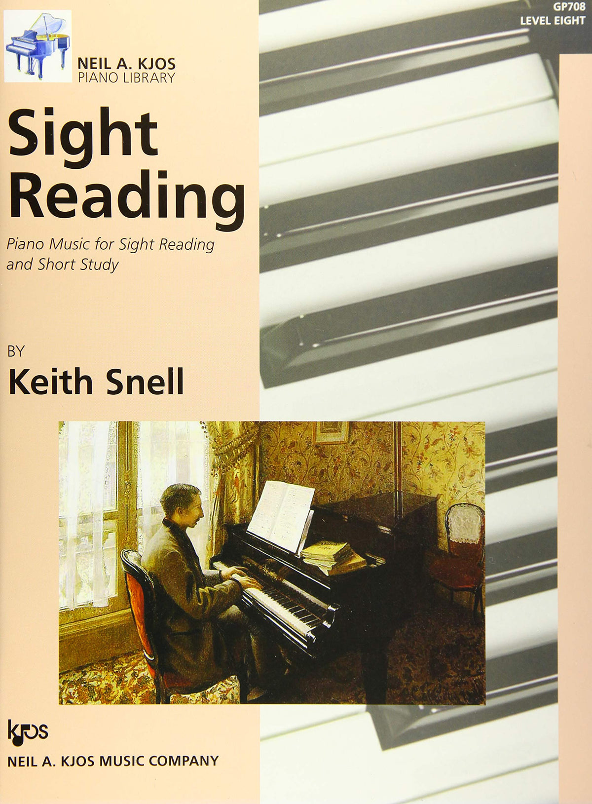 GP708 - Sight Reading - Piano Music for Sight Reading and Short Study - Level 8