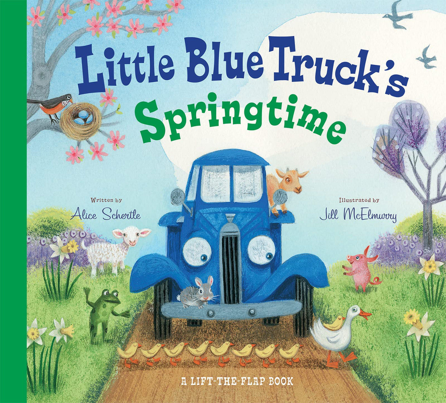 Little Blue Truck's Springtime: An Easter And Springtime Book For Kids - An Interactive Adventure with Baby Animals