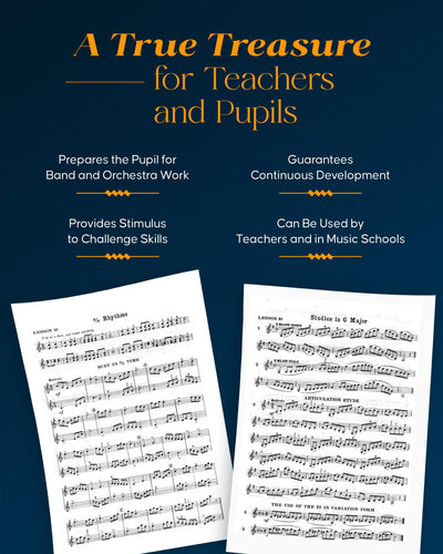 Rubank Intermediate Method - Clarinet (Rubank Educational Library, 52) - Clarinet Music Book for Teachers and Students - Easy to Read and Study Clarinet Sheet Music
