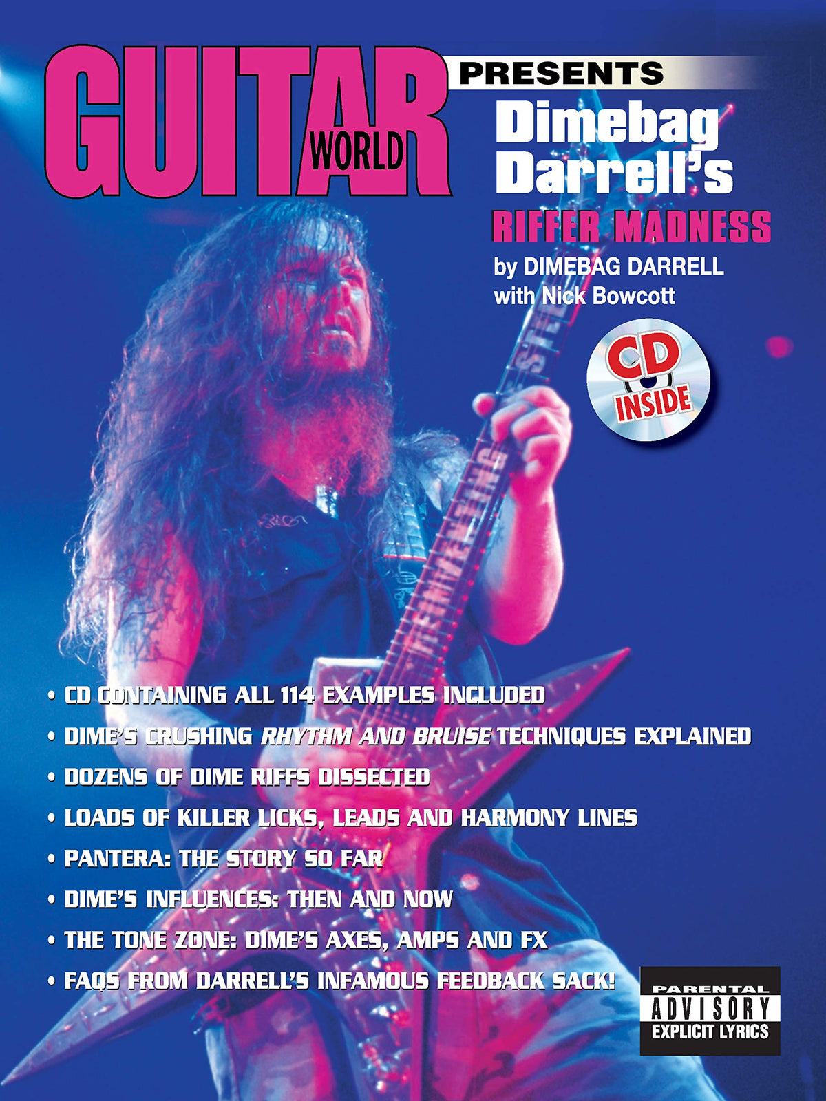 Guitar World Presents Dimebag Darrell's Riffer Madness: Book & Online Audio