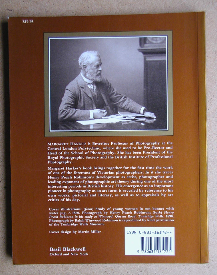 Henry Peach Robinson: Master of Photographic Art, 1830-1901 — back cover