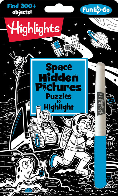 Space Hidden Pictures Puzzles to Highlight: Space-Themed Hidden Pictures Activity Book for Kids with Neon Highlighter Puzzles (Highlights Hidden Pictures Puzzles to Highlight Activity Books)