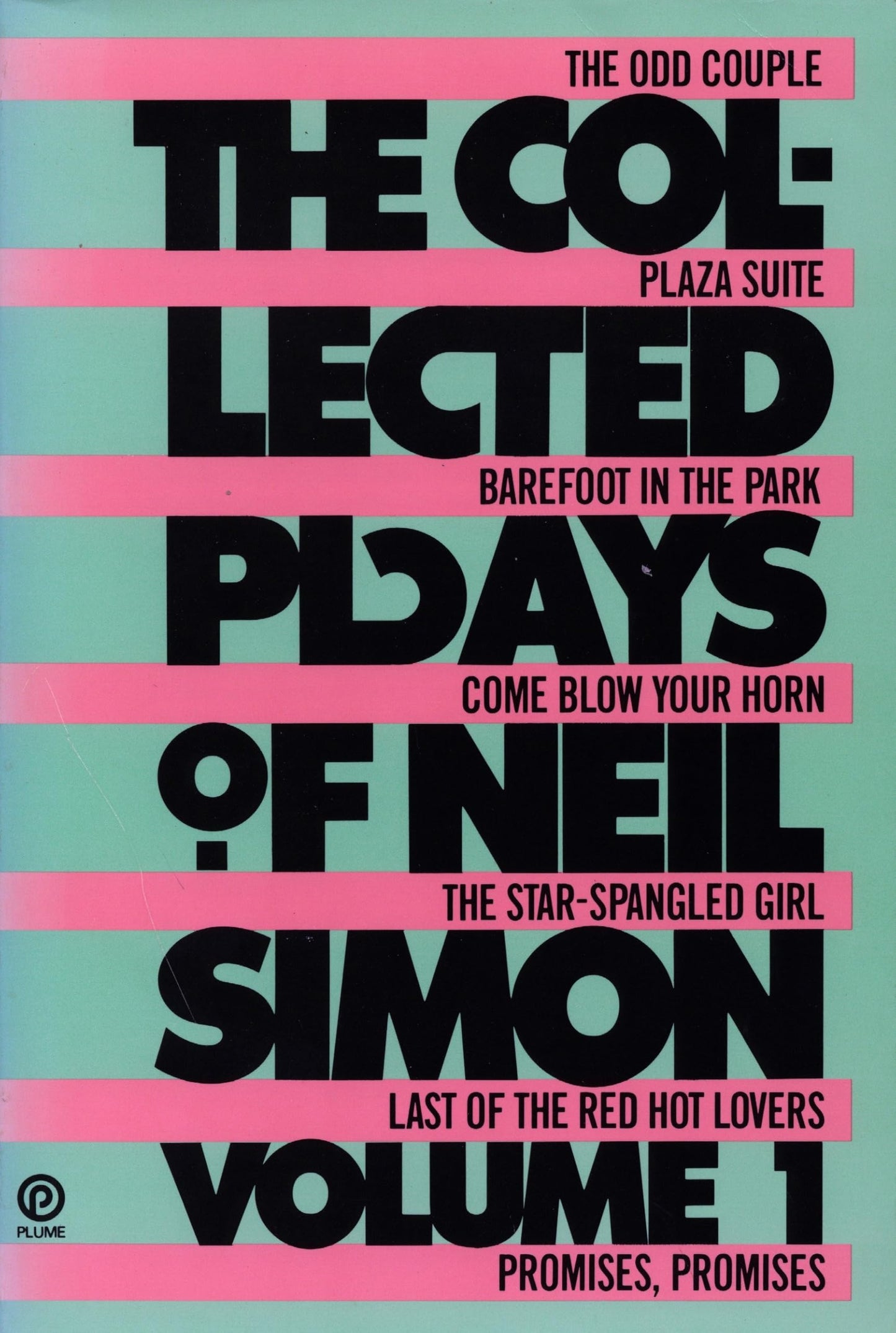 The Collected Plays of Neil Simon, Volume 1: The Odd Couple;