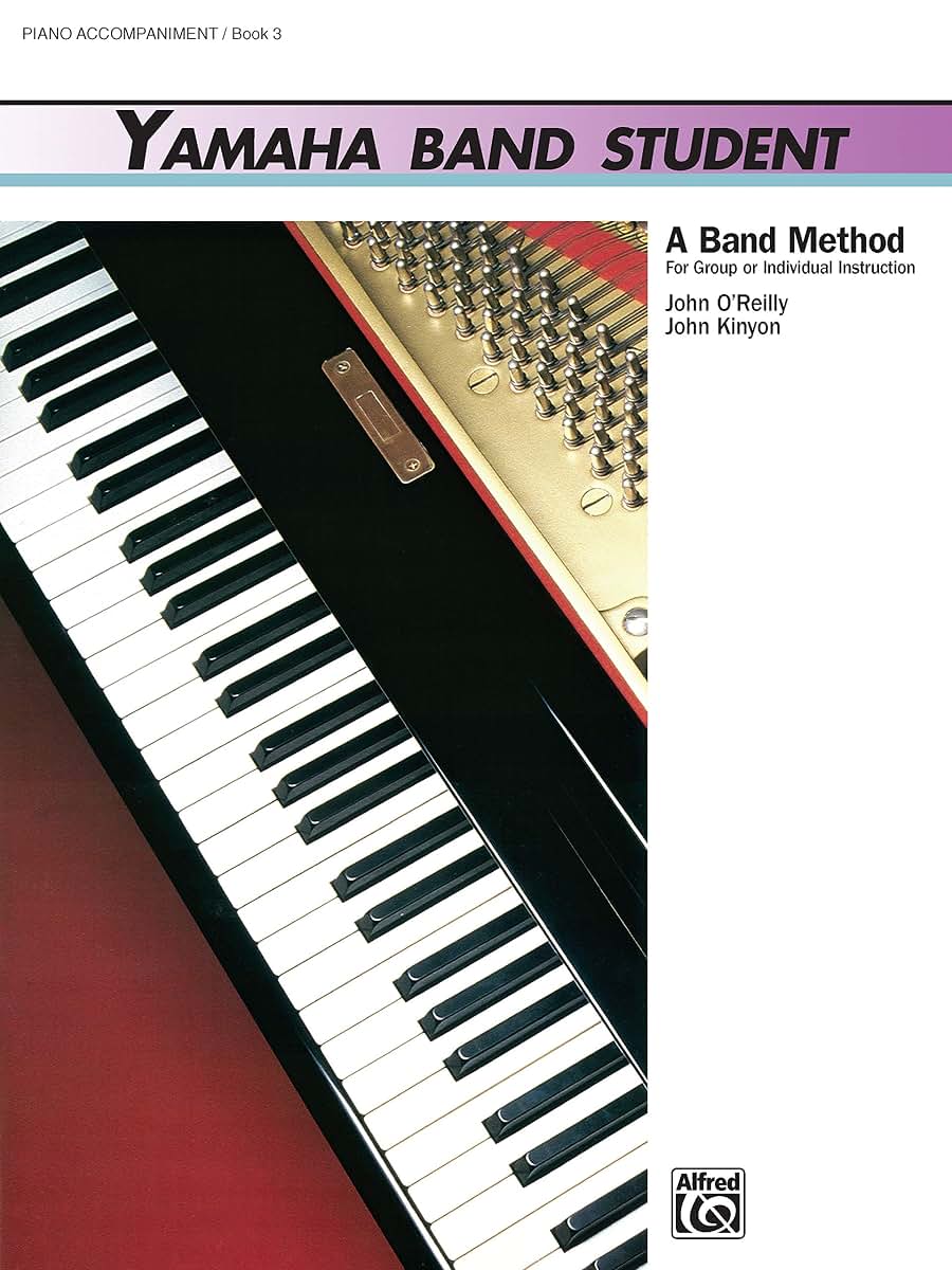 Yamaha Band Student, Book 3: Piano Accompaniment (Yamaha Band Method)