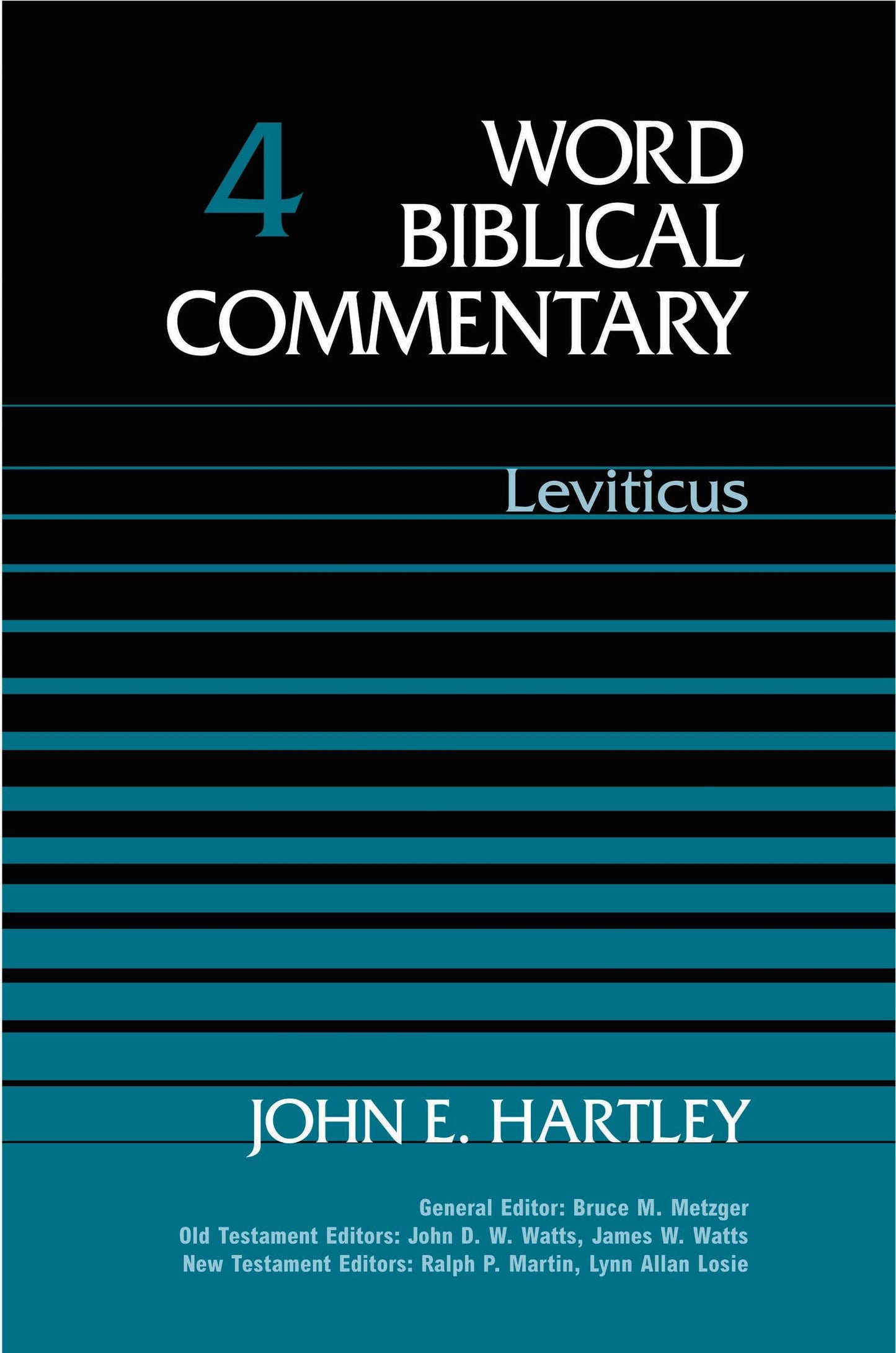 Word Biblical Commentary Vol. 4, Leviticus (hartley), 593pp
