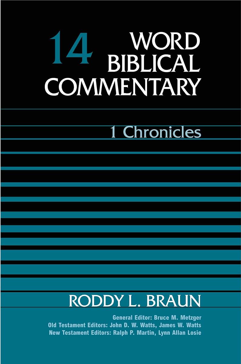 Word Biblical Commentary Vol., 14, 1 Chronicles (braun), 359pp