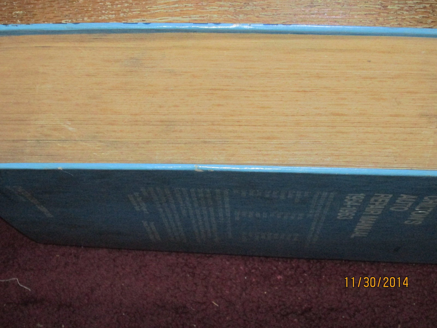 Chilton's Auto Repair Manual 1954-63