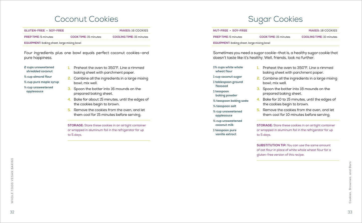 Whole Food Vegan Baking: Delicious Recipes Using Healthy, Natural Ingredients